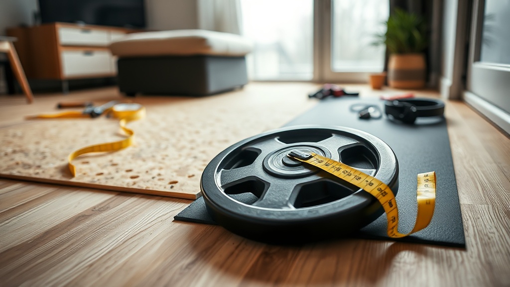 Heimtraining auf 3 bis 5 m2 einrichten: Bodenschutz, Trittschall und Geräte für Mietwohnungen