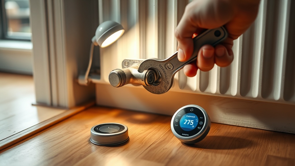 Heizkörper entlüften und Thermostat wechseln: Anleitung, Werkzeug und Kosten pro Raum